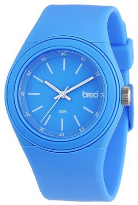 Breo Zen Quartz with Blue Dial Analogue Display and Blue Plastic or PU Strap B-TI-ZEN4