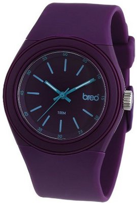 Breo Zen Quartz with Purple Dial Analogue Display and Purple Plastic or PU Strap B-TI-ZEN2