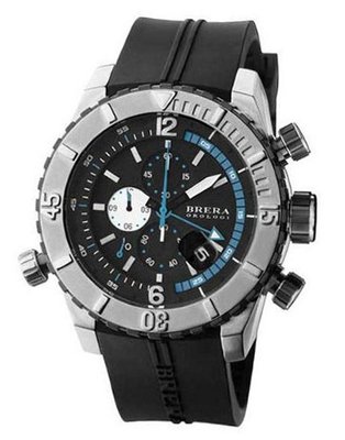 Brera Orologi - Sottomarino Diver - Black/Grey