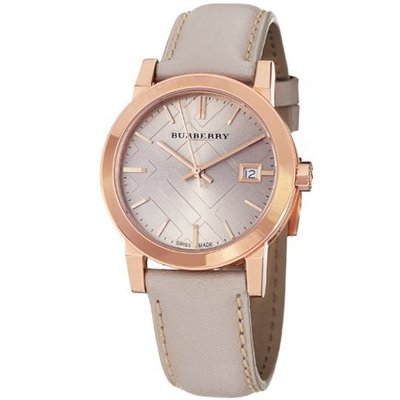 Burberry BU9109 Beige Leather Strap