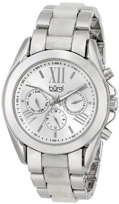 Burgi BUR094SS Analog Display Swiss Quartz Silver