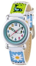 CAC Girls with White Dial and Picture Filmstrip Strap CAC-33-L04
