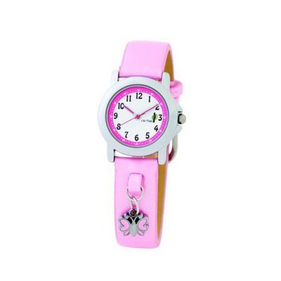 Cactus Gift Set Charm Bracelet & Pink Strap Girls Fashion CAC-44-L05