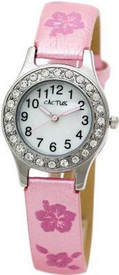 Cactus Kids CAC-34-L05 With Mop Dial And Cz Stones On Bezel