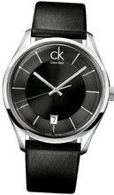 Calvin Klein Quartz Leather Band Black Dial - K2H21102