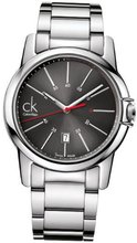 Calvin Klein Quartz Swiss Date Stainless Steel Black Dial K0A21561