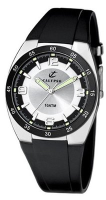 Calypso K6044/3 Plastico Silver Dial Sport