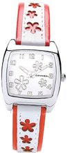 Cannibal Active Ladies Red & White PU Strap Flower Fashion CL228-06