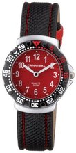 Cannibal Active Red Dial & Leather Strap Children's CJ091-06