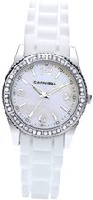 Cannibal CL218-01 Ladies White Silicone