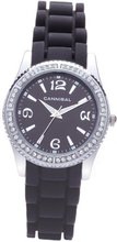 Cannibal CL218-03A Ladies Black Silicone