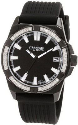 Caravelle by Bulova 45B117 Crystal strap