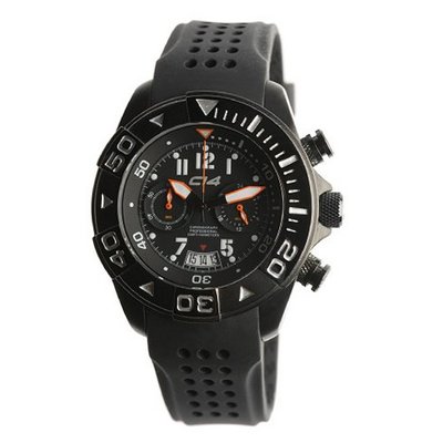 Carbon 14 W1.1 Water 100M Chronograph Black and Grey Dial