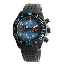 Carbon 14 W1.4 Water 100M Chronograph Blue and Black Dial