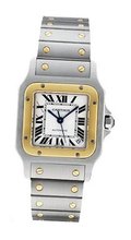 Cartier W20099C4 Santos Galbee XL Automatic Stainless Steel and 18K Gold