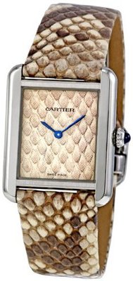 Cartier W5200020 Tank Solo Python Leather strap