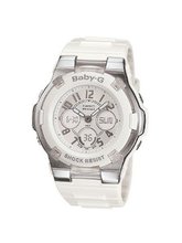 Casio BGA110-7B Baby-G Shock Resistant White Analog Sport