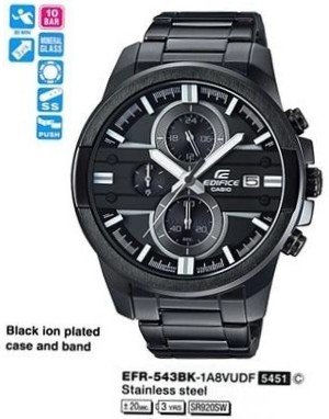 Casio EFR-543BK-1A8VUEF