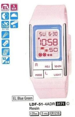 Casio LDF-51-4ADR