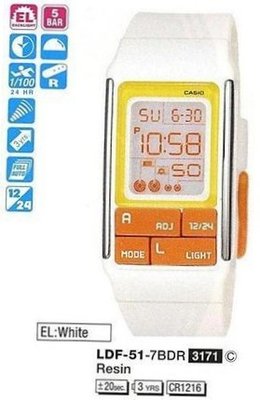 Casio LDF-51-7BDR