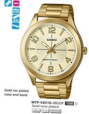 Casio MTP-VX01G-9BUDF