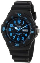 Casio Unisex MRW200H-2BV "Neo-Display" Black Resin