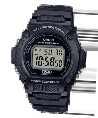 Casio W-219H-1AVDF