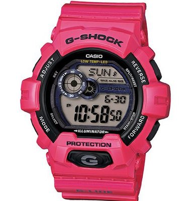 G-Shock GLS-8900-4 GLS-Winter G-Lide Classic Series - Pink / One Size
