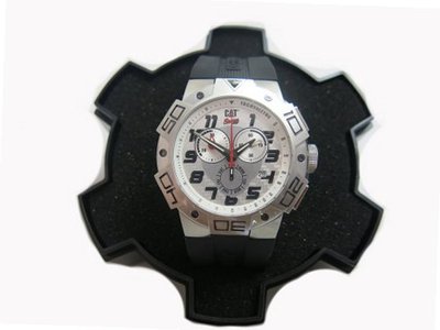 CAT Gent's Stainless Steel Black Dial Date Chronograph YF14321627