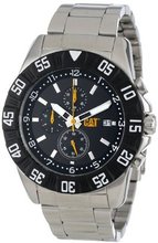 CAT PM14311131 DP Sport Chrono Black Analog Dial with Stainless Steel Bracelet