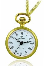 Catorex 675.6.12374R.110 Les petites rayonnantes White Dial Second Hand Gold Plated Pendant