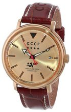 CCCP CP-7020-03 Heritage Analog Display Automatic Self Wind Brown
