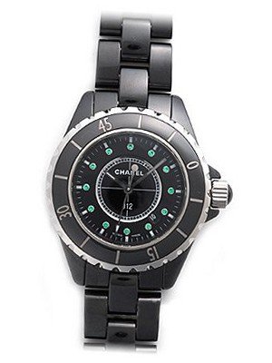 Chanel J12 Black Emeralds Unisex H2130