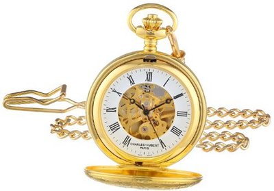 Charles-Hubert, Paris Gold-Plated Mechanical Pocket