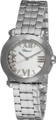 Chopard 278509-3002 Happy Sport Mini Diamond White Dial
