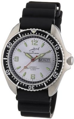 Chris Benz Quartz CBO.SI.KB.SW with Rubber Strap