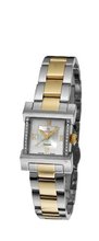 Christina Design London Wave Quartz with Mother of Pearl Dial Analogue Display and Two Tone Stainless Steel Gold Plated Bracelet 142BW