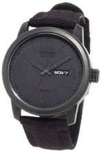 Citizen BM8475-00F Black Canvas Strap Eco-Drive