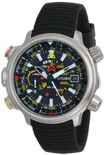 Citizen BN5030-06E Altichron Eco-Drive Titanium Black Rubber Strap