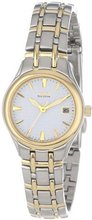 Citizen EW1264-50A "Eco-Drive" Silhouette Two-Tone Stainless Steel