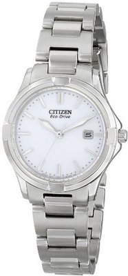 Citizen EW1960-59A Silhouette Sport Analog Display Japanese Quartz Silver