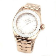 Coach Andee White Face with Rosegold Bracelet 14501408