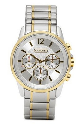 Coach - Ladies Two Tone Stainless Steel Chronograph - 14501507