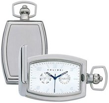 Colibri Stainless Steel and 925 Sterling Silver Pocket PWQ099100S