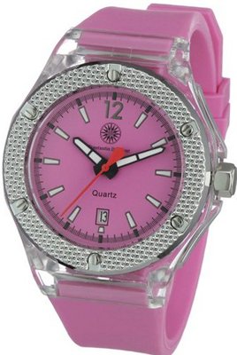 Constantin Durmont Quartz CD-GLEL-QZ-RBPK-PCSL-PK with Rubber Strap