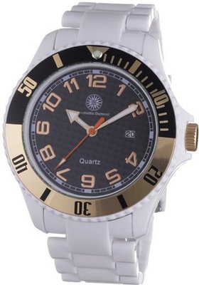 Constantin Durmont Quartz CD-NICG-QZ-RBWH-PCRG-BK with Plastic Strap