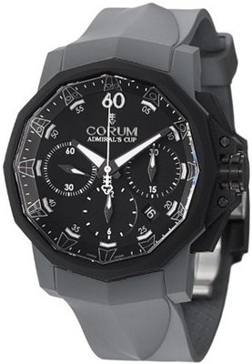 Corum Admiral's Cup Challenger 44 Chrono Grey Rubber Strap Automatic 753.819.02/F389 AN21