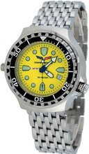 Corvette CR285YL Z06 Collection Stainless Steel Yellow Dial Swiss Dive