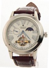 Croton Imperial Brown Leather Automatic 24Hr Time C1331070bsbr