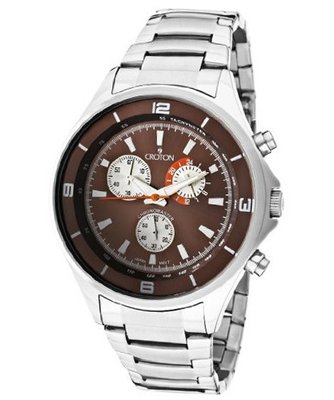 Croton Steel Chrono Tachymeter CC311239SSBR